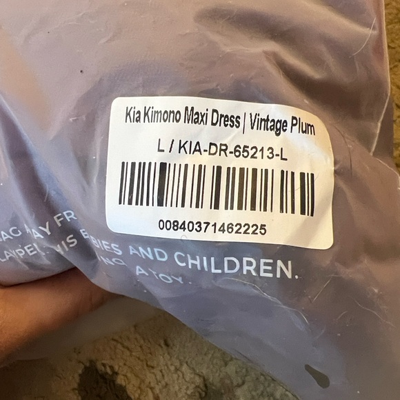 Baltic Born Deep Purple Maxi Dress - Picture 3 of 5